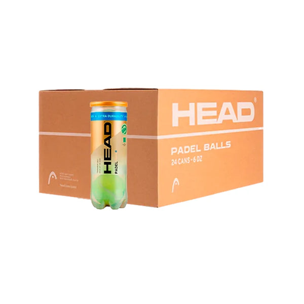Head Padel Balls – Pro S+ (Box of 24 tubes)