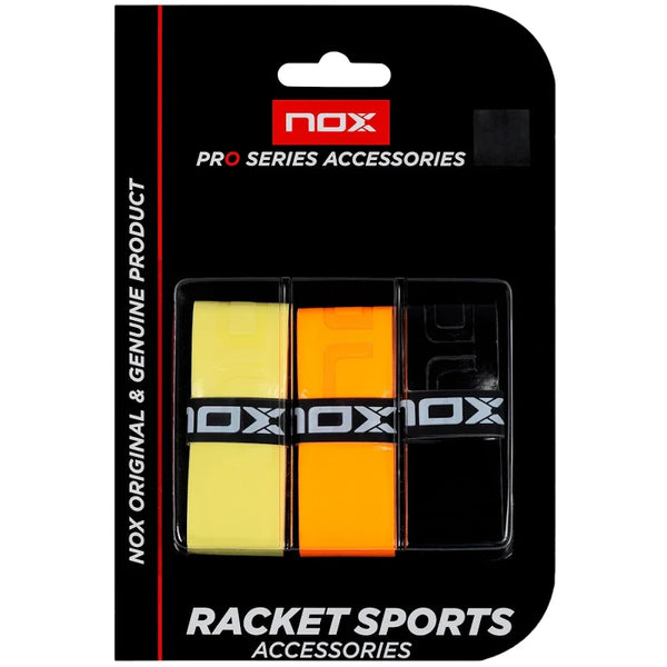 NOX Overgrips – Pro Smooth Assorted (Pack of 3)