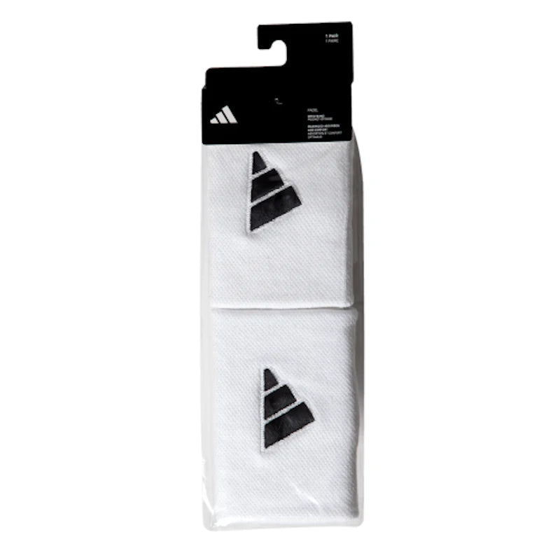 Adidas Wristbands – White / Black