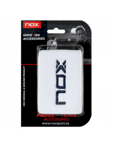 NOX White Wristband